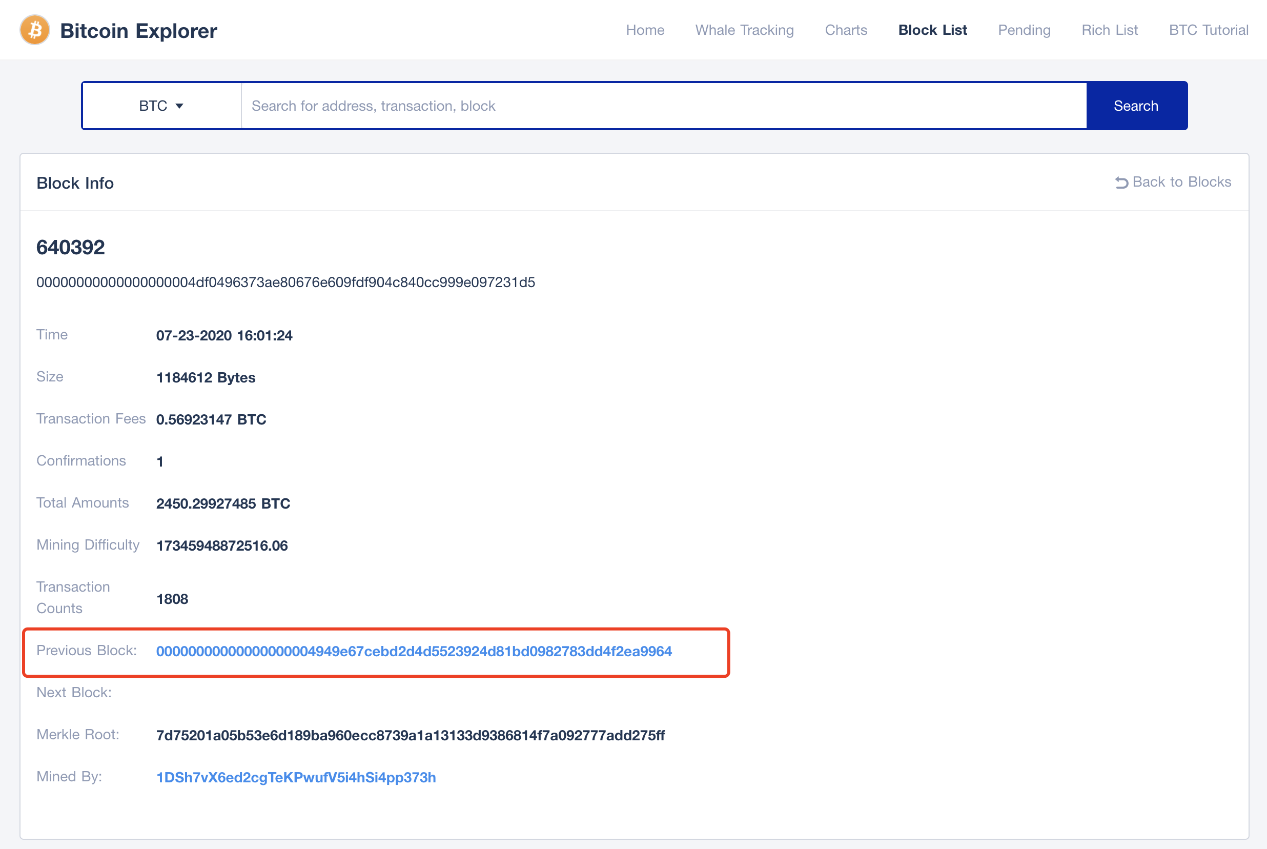 tokenview block explorer